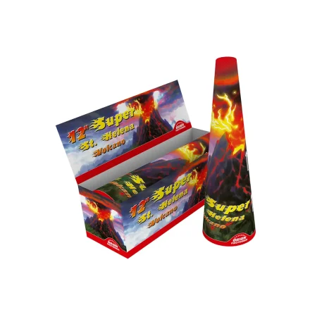Vatromet super st helena volcano