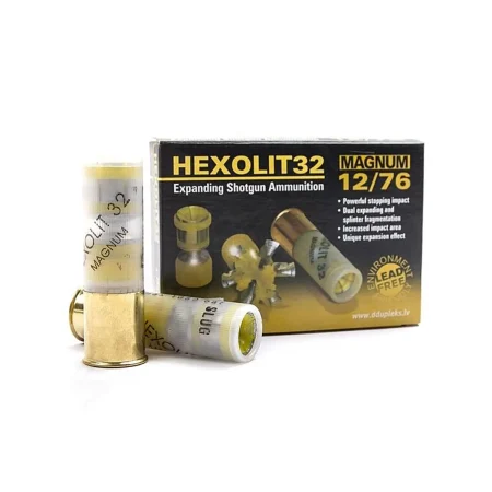 Lovački patroni duplex hexolit 12/76 magnum 32g