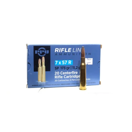 Karabinski metak PPU 7x57r so 11.2g/173gr