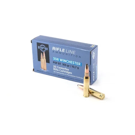 Karabinski metak PPU 308 winchester psp bt 10.7g/165g