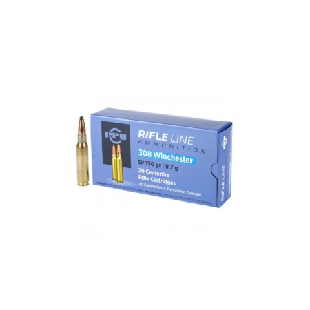 Karabinski metak PPU 308 winchester sp 9.7g/150g
