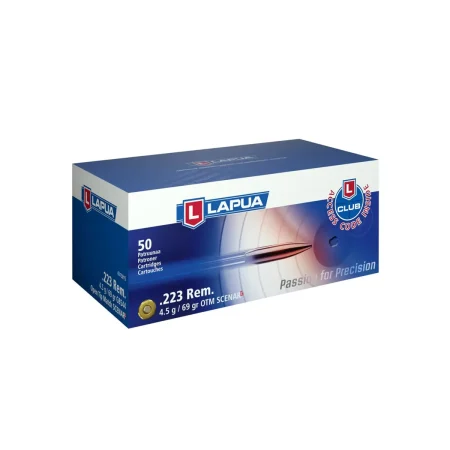 Karabinski metak Lapua Scenar-L .223 Remington gb544 4.5g/69g