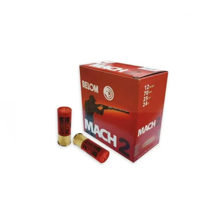 Lovački patroni belom sportski metak trap mach 2 12/70 2.4mm