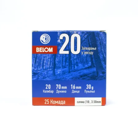 Lovački patroni belom 20/70/16 sač 10