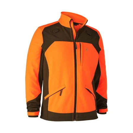 Lovačka jakna rogoland softshell fluo deerhunter