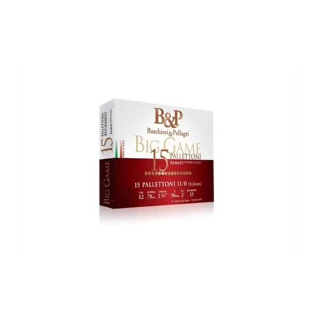 Lovački patroni BP big game pallettoni 15p 11/0-cu  56g 8.6mm