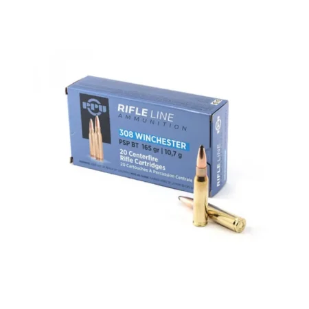 Karabinski metak ppu .308 winchester hp bt 10.9g/168g match a496