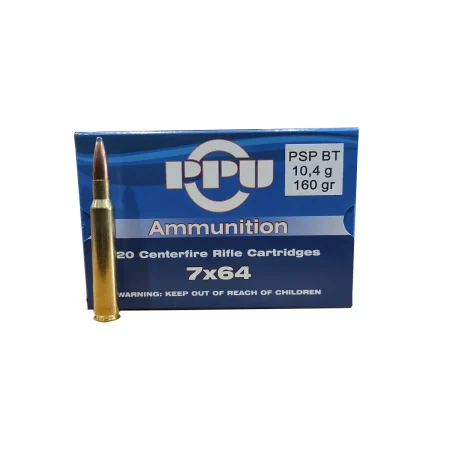 Karabinski metak ppu 7x64 psp bt 10.4g/165g