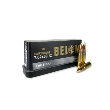 Karabinski metak 7.62x39 fmj 123g tactical um belom