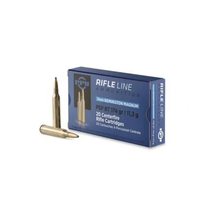 Karabinski metak ppu 7mm remington magnum psp bt 10.4g a-408